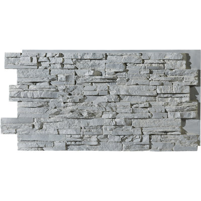 Panneau mural en pierre 48,75 po x 24,63 po Colorado