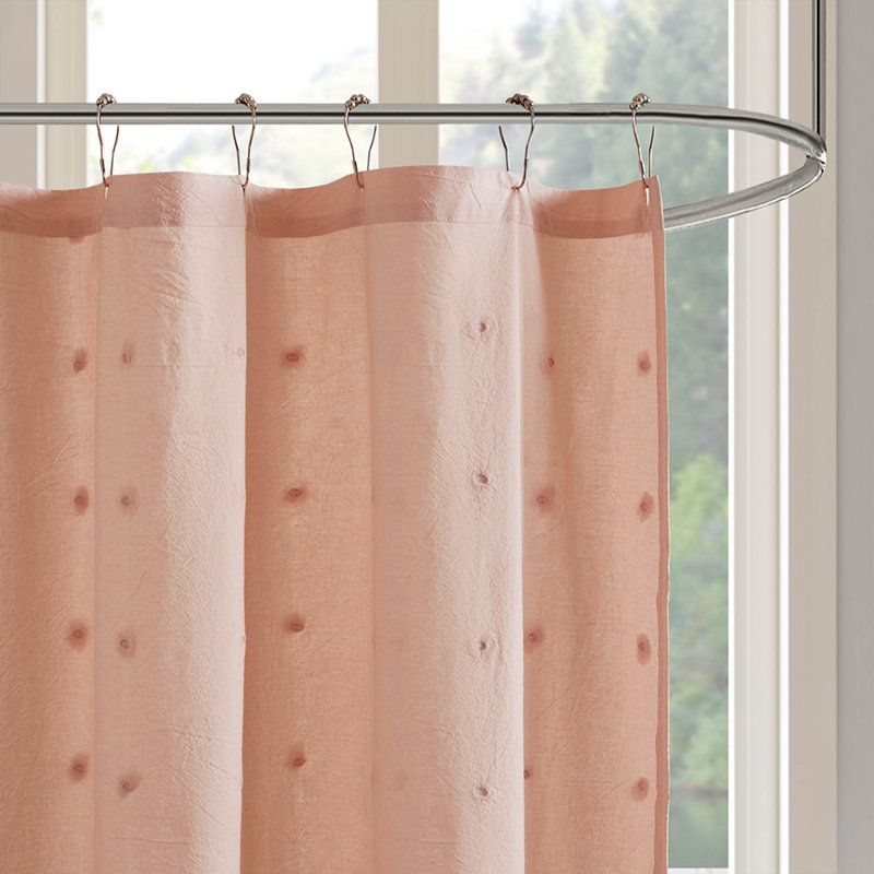 Rideau de douche Brooklyn, Rose