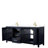 Daria 80'' Double Bathroom Vanity with Carrara Marble Top-97905711-97905714
