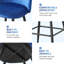 Tabouret de bar 27 po Barlet