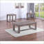 Table basse contemporaine en bois rustique pour le salon, solide et durable Facile à assembler