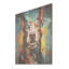 Bull Terrier Boldness I - art mural en bois de chien sur bois de pin naturel-787416353