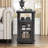 Boxley Tray Top End Table and Built-In Outlets-571494999