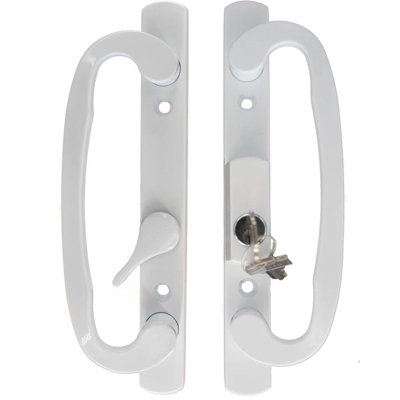 Sliding Glass Door Legacy Handle Replacement Set Patio Glass Doors Handle Set Offset Latch With Key