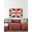 « union jack » par parvez taj,, reproduction d’art sur toile tendue-9118197
