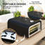 Outsunny Steel, Stainless Steel Countertop Pizza Oven