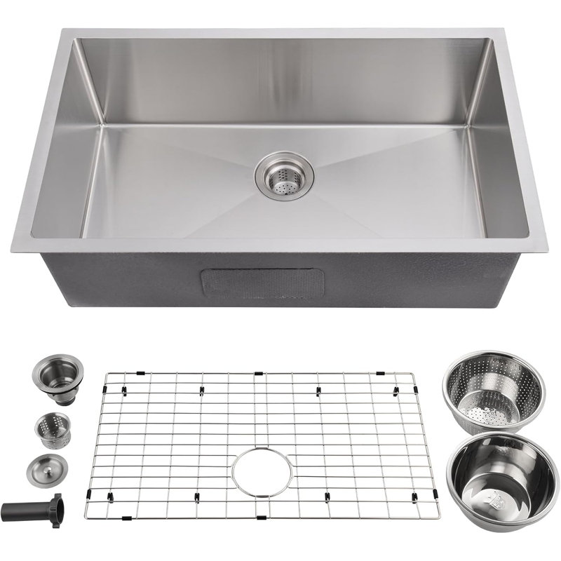 Undermount Sink Kitchen Sink, Stainless Steel Sink