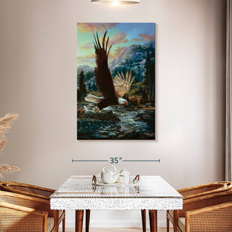 Brampt In Flight, 48" H x 32" W