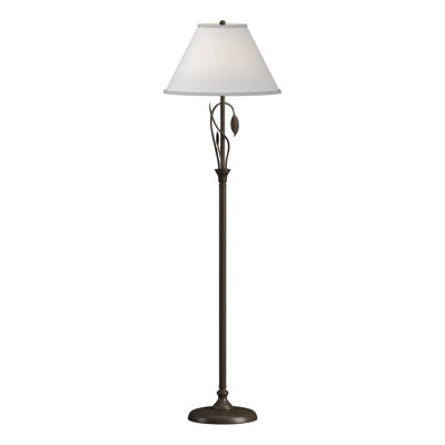 Lampe sur pied en fer forgé