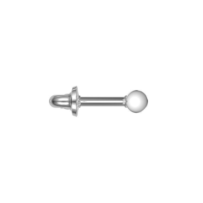 Drain de baignoire à pieds 1,5" avec trop-plein, Chrome