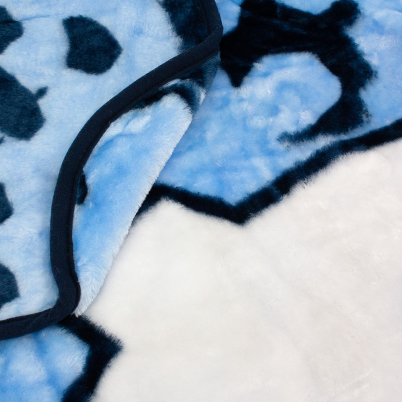 NCAA Hand Woven Blanket, University of North Carolina, Chapel Hill