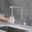Paddock Twin Lever 3 Way Kitchen Faucet