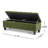 51 Inch Boucle Ottoman Bench with Storage, 300 LB Capacity, Rubber Wood Legs, Multi-Functional Footrest-334374049