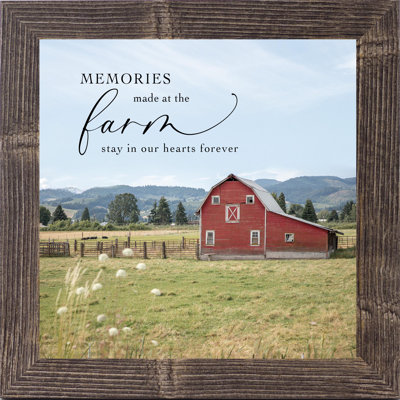 Souvenirs faits à la ferme - impression