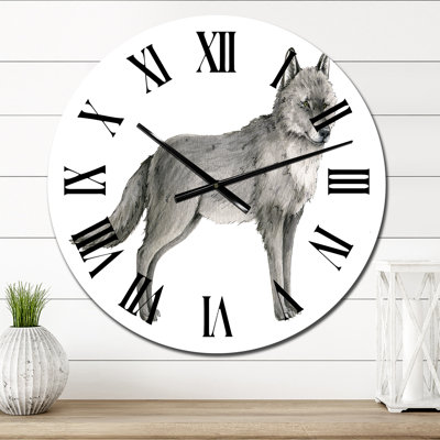 Horloge murale surdimensionnée