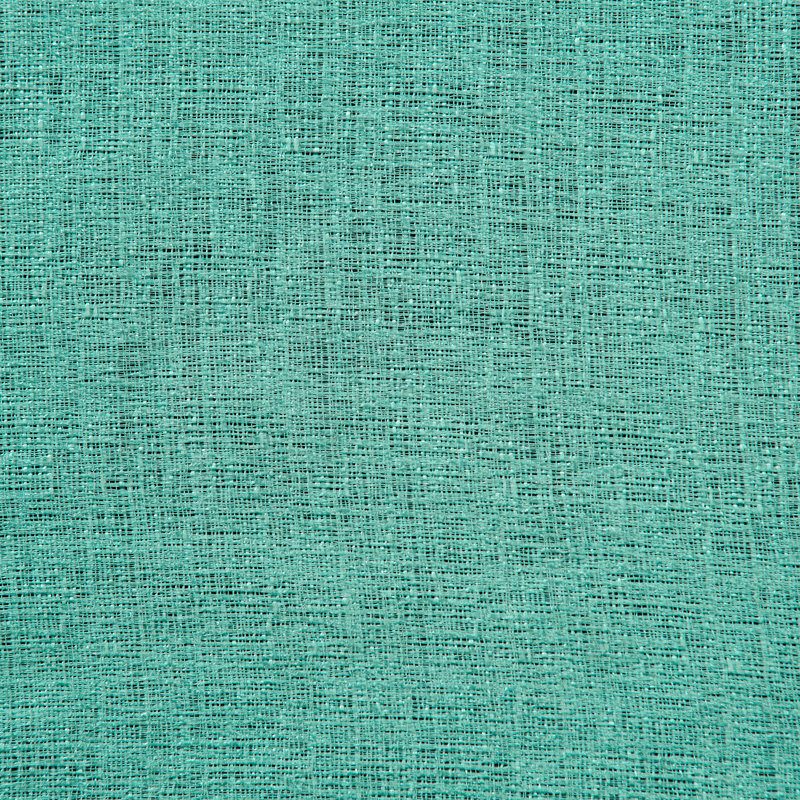 Rideaux semi-transparents avec passe-tringle Carolie, Turquoise, L 52 po x L 96 po