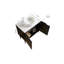 Freestanding Standard With Stone Top