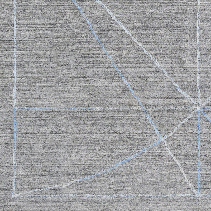 Seifert Viscose Indoor Rug, Rectangle 6' x 9'