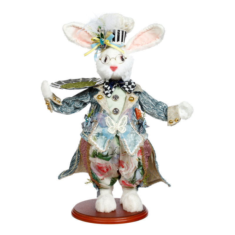 Chef Rabbit With Tray - 20 Inches