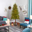 Lighted Artificial Pine Christmas Tree-1736008112