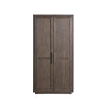 Modern 2 - Door Solid Wood Armoire