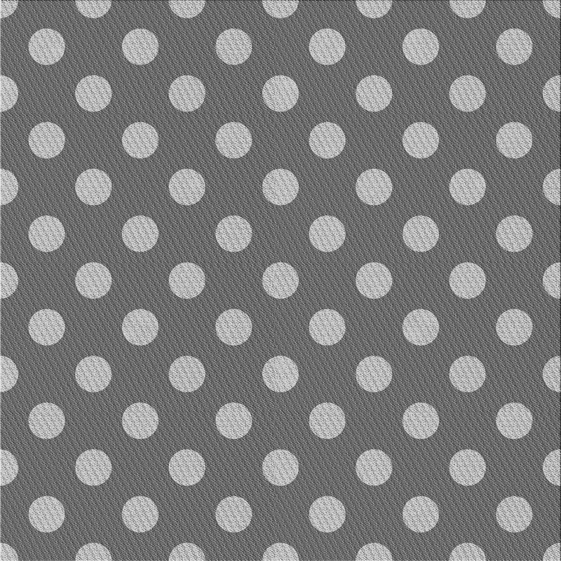 Performance Wool Polka Dots Indoor Rug, Square 5'