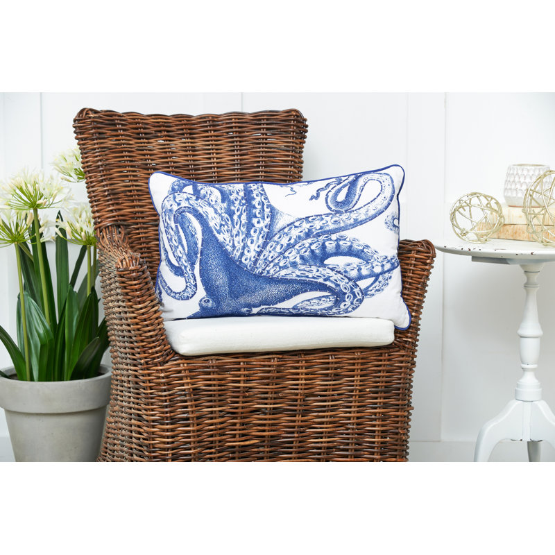 Coussin Blue Octopus