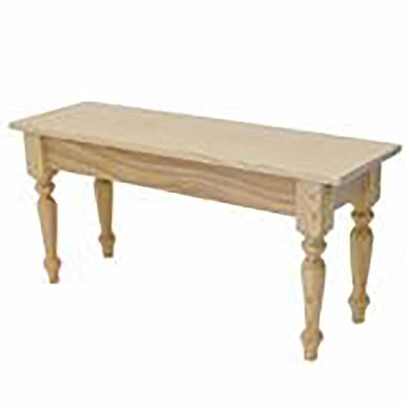 Banc en bois massif