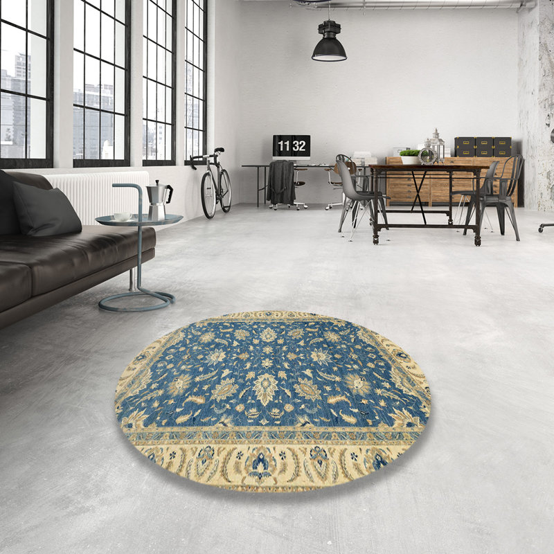 Abstract Indoor Rug, Round 3'