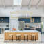 Lustre rectangulaire en acier à 6 lumières à intensité variable pour la cuisine, certifié UL-1830333800