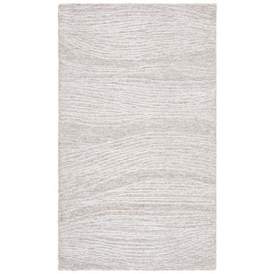 Abstract Wool Hand Tufted Area Rug