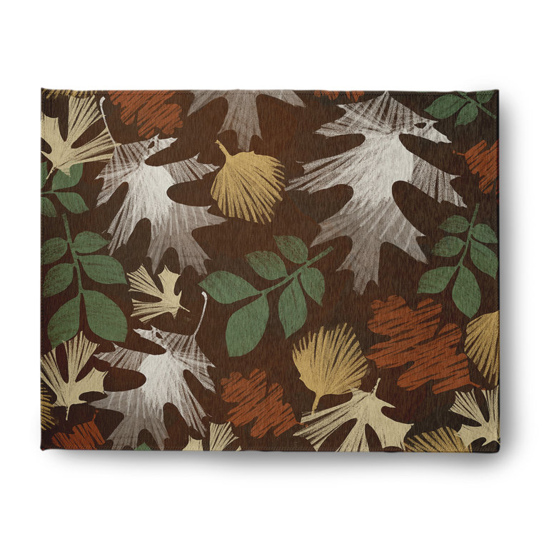 Chenille Floral Indoor Rug