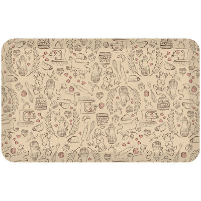 Water Resistant Anti Fatigue Non-Skid Kitchen Mat