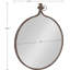 Miroir mural circulaire