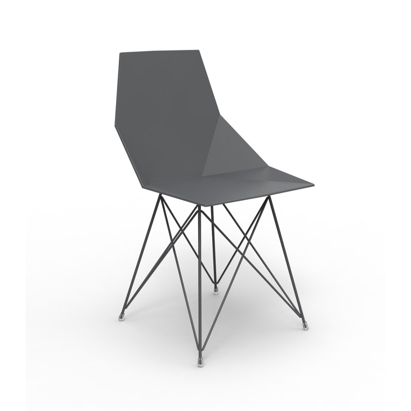 Chaise de patio Faz, Noir