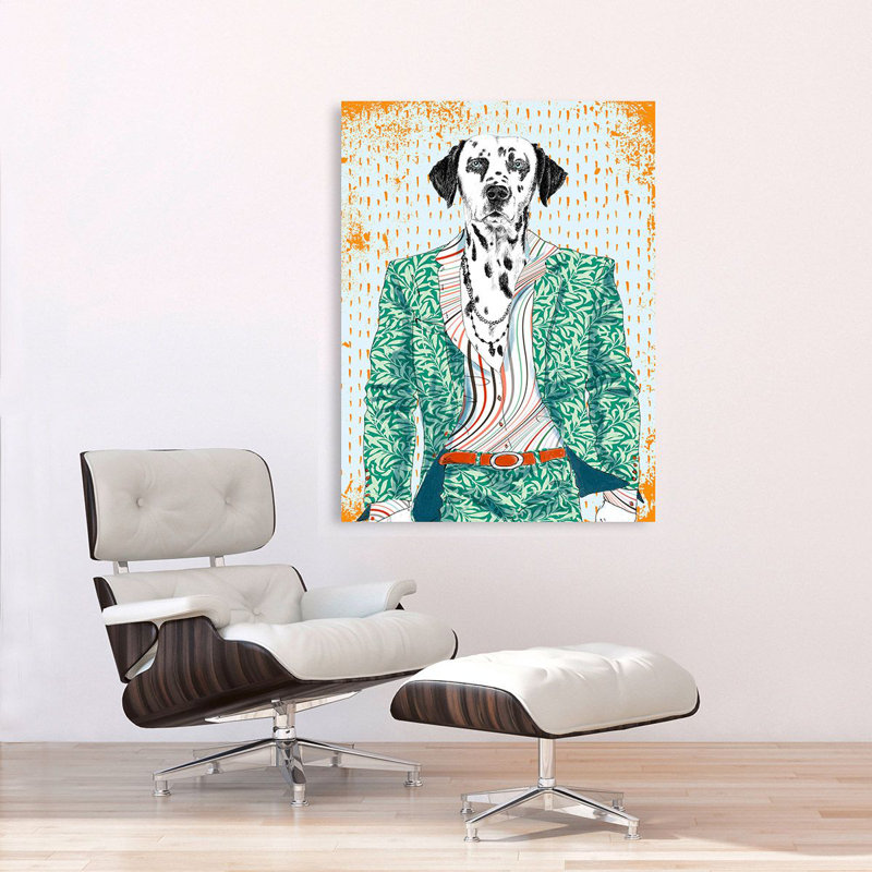 The Bohemian 1 Piece Wrapped Canvas Wall Art, 70cm H x 50cm W x 4cm D
