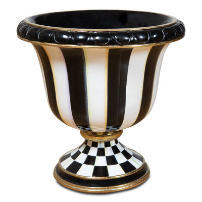 Courtly Check Stripe Urn