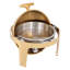 Chauffe-plat rond en acier inoxydable 9,51 pte