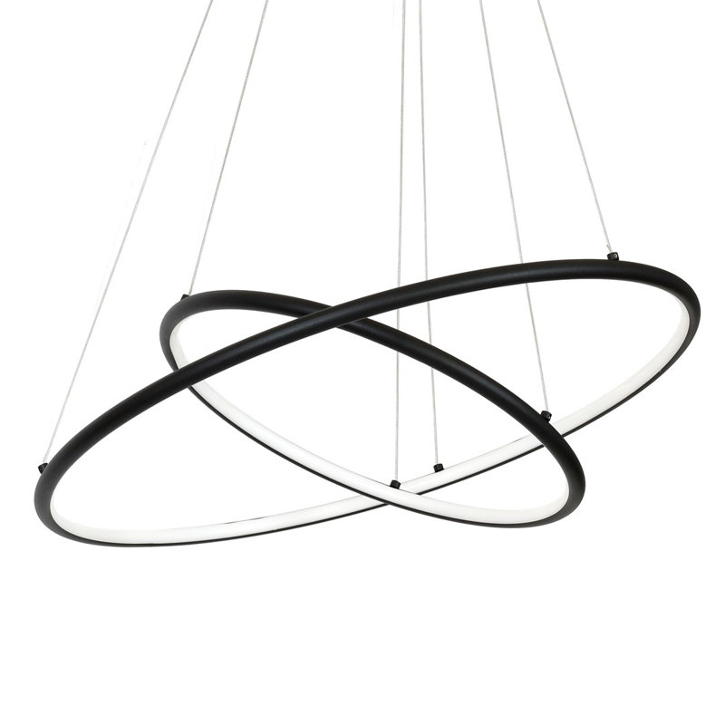 Orion 2 - Light LED Geometric Pendant, Black