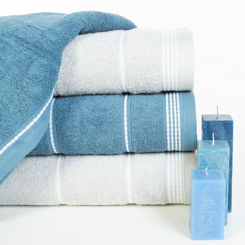 Homeira Midweight Jacquard Hand Towel, Cream