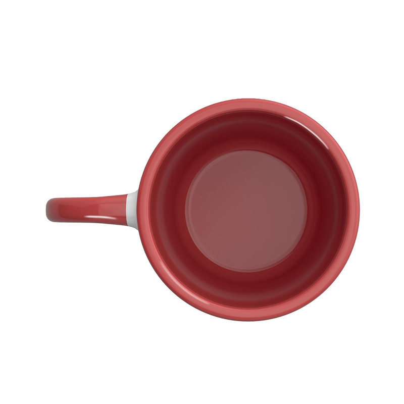 Ceramic Coffee Mug, Red