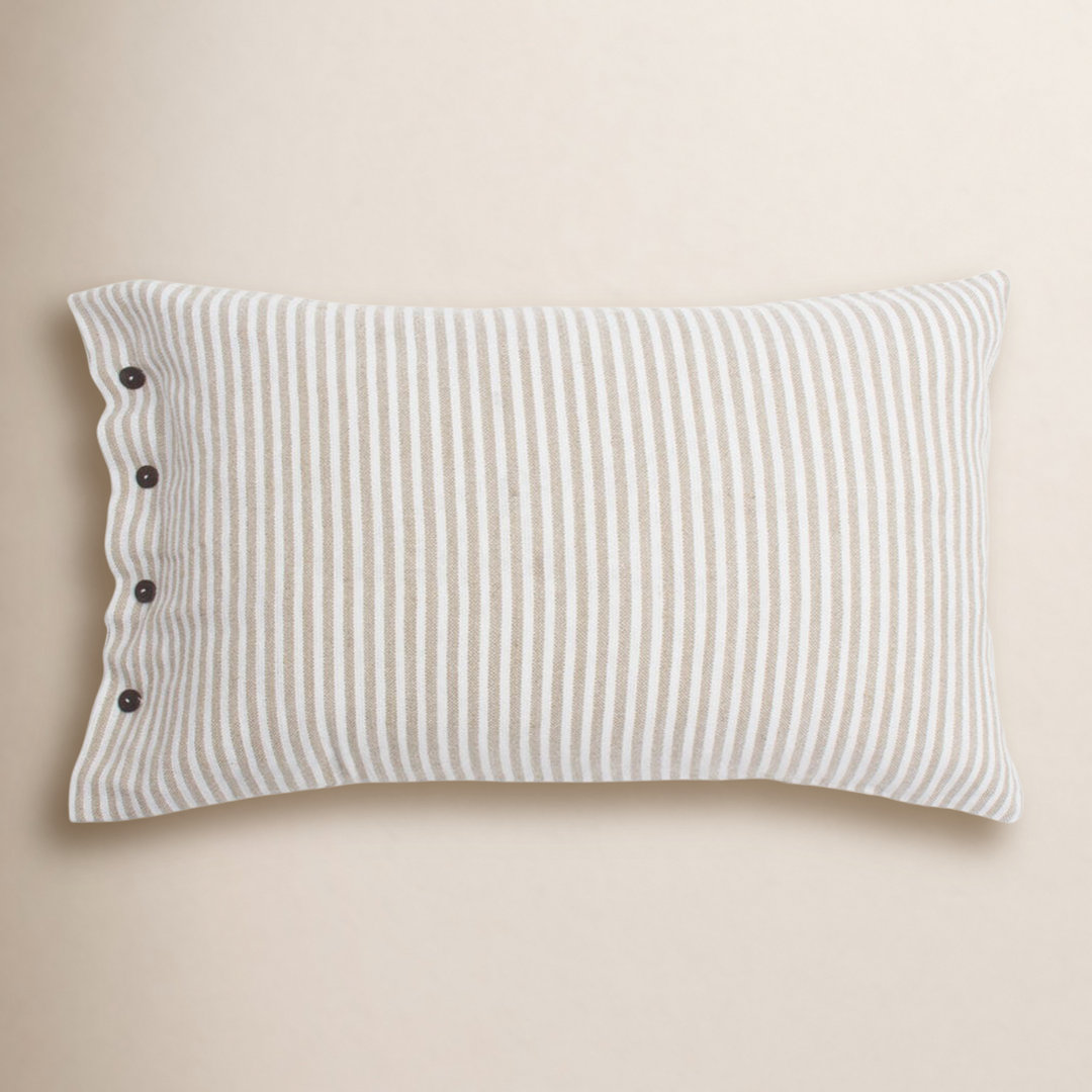 Mirissa Linen Blend Striped Sham Set Birch Lane™ 