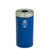 Bleu / aluminium satiné