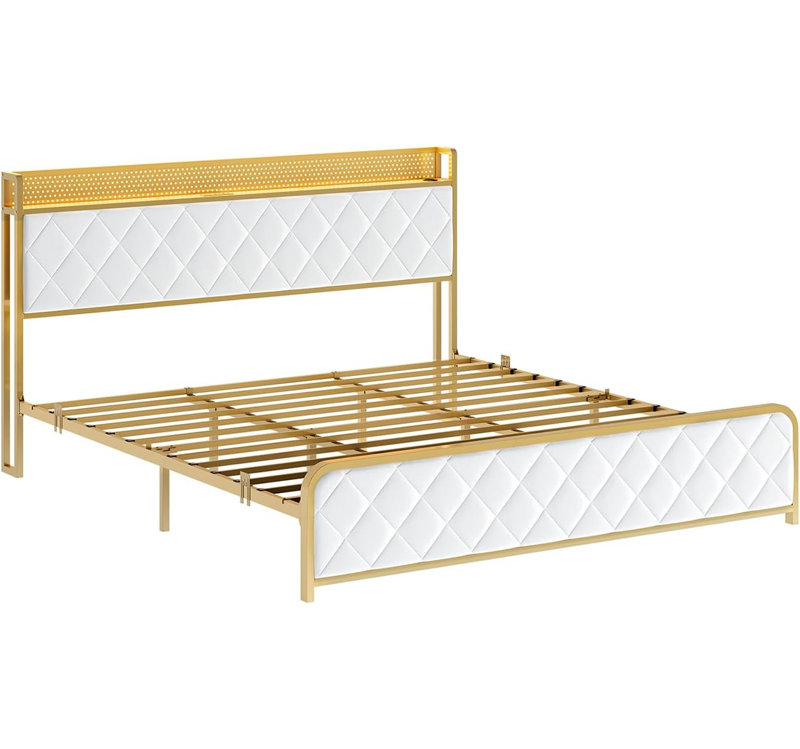 King Metal Bed