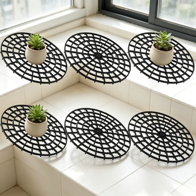 Protecteur de plancher pour soucoupe de pot 11 po
