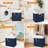 3-Pack Laundry Basket Set With Handles, Collapsible And Waterproof Hamper For Dirty Clothes, Towel Storage For Home Or Dorm, Sturdy And Durable Design-1683657428
