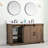 Cayden 60'' Double Bathroom Vanity with Top-1766840330
