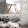 Kinard Shag Tasseled Power Loom Performance Gray Rug