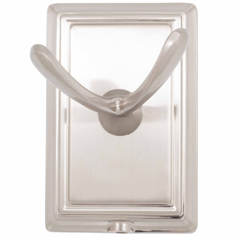 Westwood Wall Mounted Robe Hook, Satin Nickel
