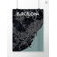 Barcelona City Map - No Frame Print-515672721